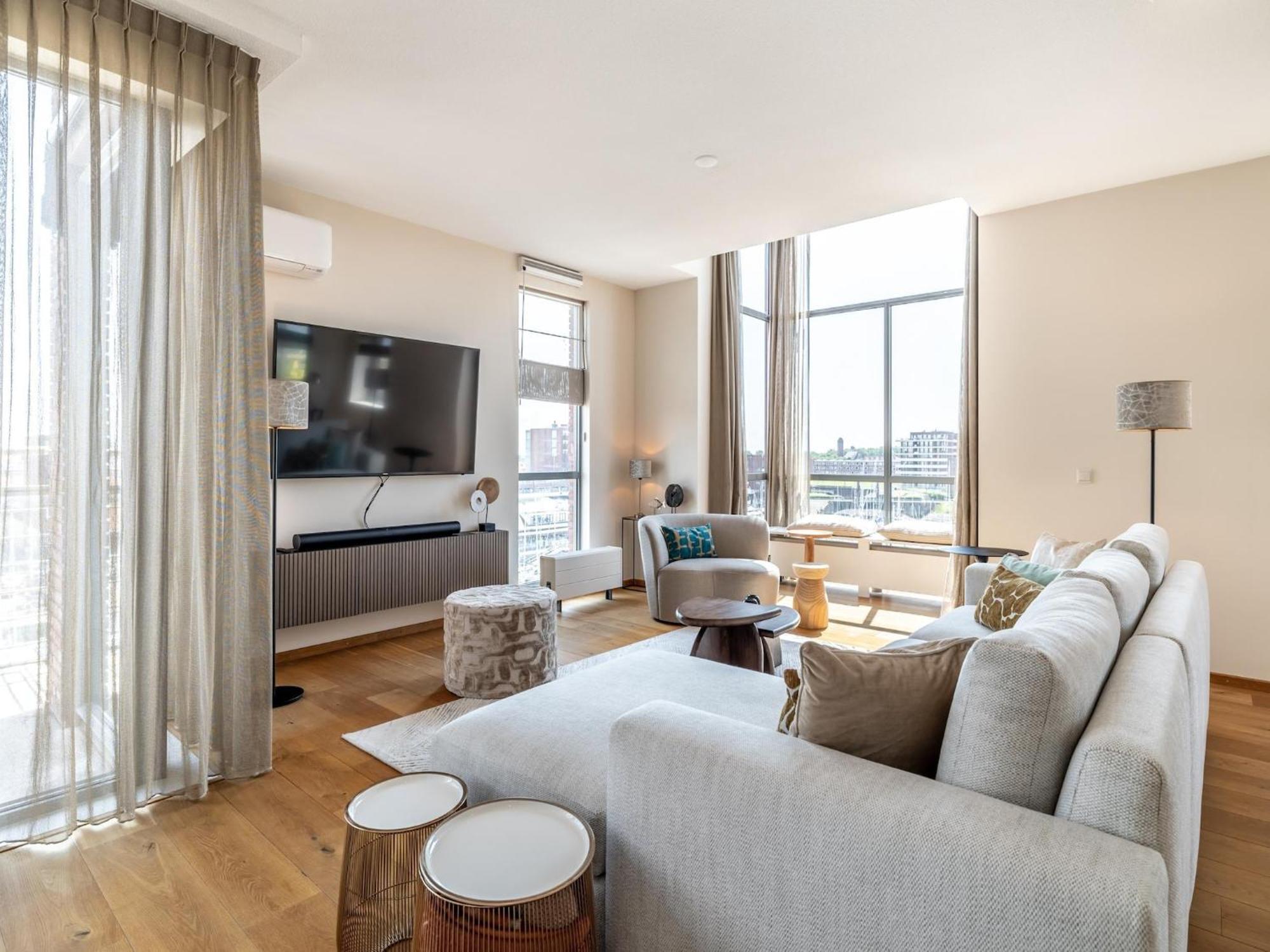 Luxury Penthouse Near Scheveningen Beach Haag Exteriör bild